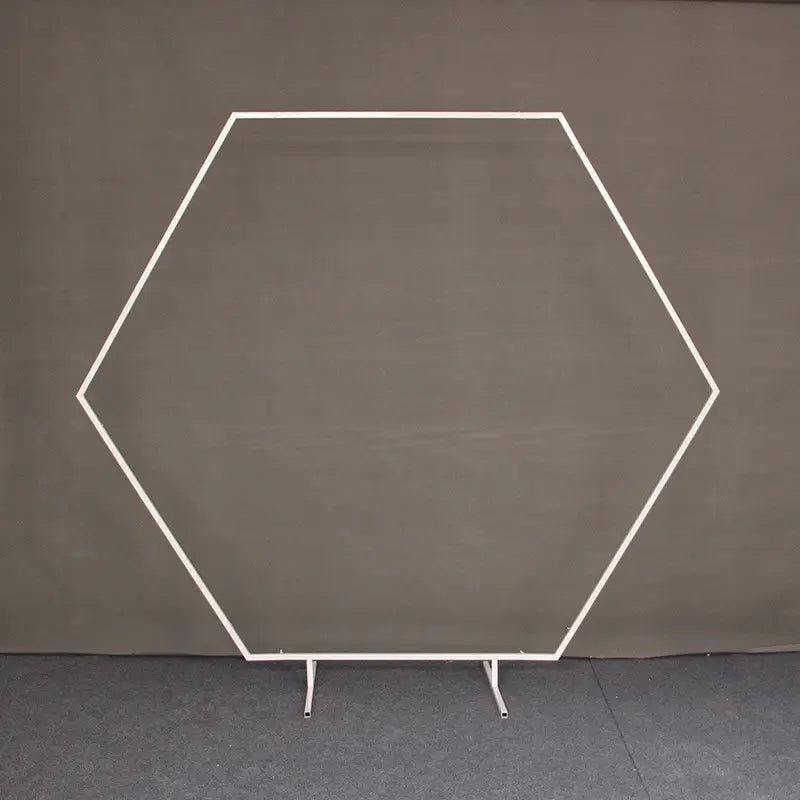 Hexagonal Buffet Backdrop Hexagon Shape Backdrop stand (Local Pickup) – OzCreez Australia
