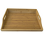 100% Bamboo Lap Tray with Cushion: Dinner / Breakfast Tray, Stable Table, Serving Tray Laptray, Gift, Design # Natural Bamboo