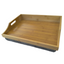 100% Bamboo Lap Tray with Cushion: Dinner / Breakfast Tray, Stable Table, Serving Tray Laptray, Gift, Design # Natural Bamboo