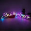 Neon Sign - Multi Coloured Happy Birthday