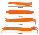 4pcs Car Door Clip Car Disassembly Tools Set DVD Stereo Refit Kits Interior Plastic Trim Panel Dashboard Removal Tool