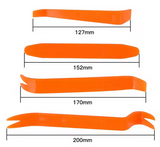 4pcs Car Door Clip Car Disassembly Tools Set DVD Stereo Refit Kits Interior Plastic Trim Panel Dashboard Removal Tool