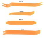 4pcs Car Door Clip Car Disassembly Tools Set DVD Stereo Refit Kits Interior Plastic Trim Panel Dashboard Removal Tool