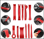 12pcs car panel and window removal tool kit  durable, portable, and scratch-free