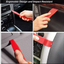 12pcs car panel and window removal tool kit  durable, portable, and scratch-free (Red)