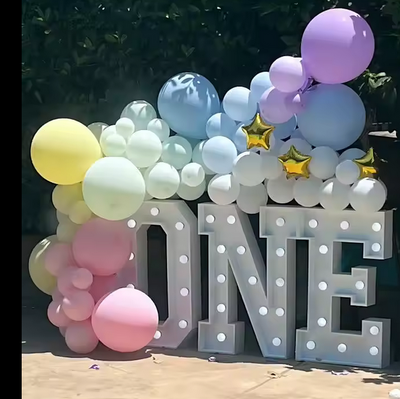 LED Marquee Letters 'ONE' – Local Pickup Only