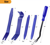 5-Piece Car Panel and Window Removal Tool Kit - Durable, Portable, and Scratch-Free