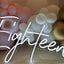 Neon Sign - Eighteen