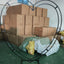 Double Rod Backdrop Arch stand Heart Shape