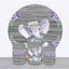 Backdrop and Plinths Cover- Elephant