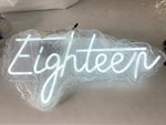 Neon Sign - Eighteen