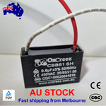 5pcs CBB61 0.6uF 450V Capacitor Appliances Ceiling Fan Starting Capacitor - AU (wholesale)