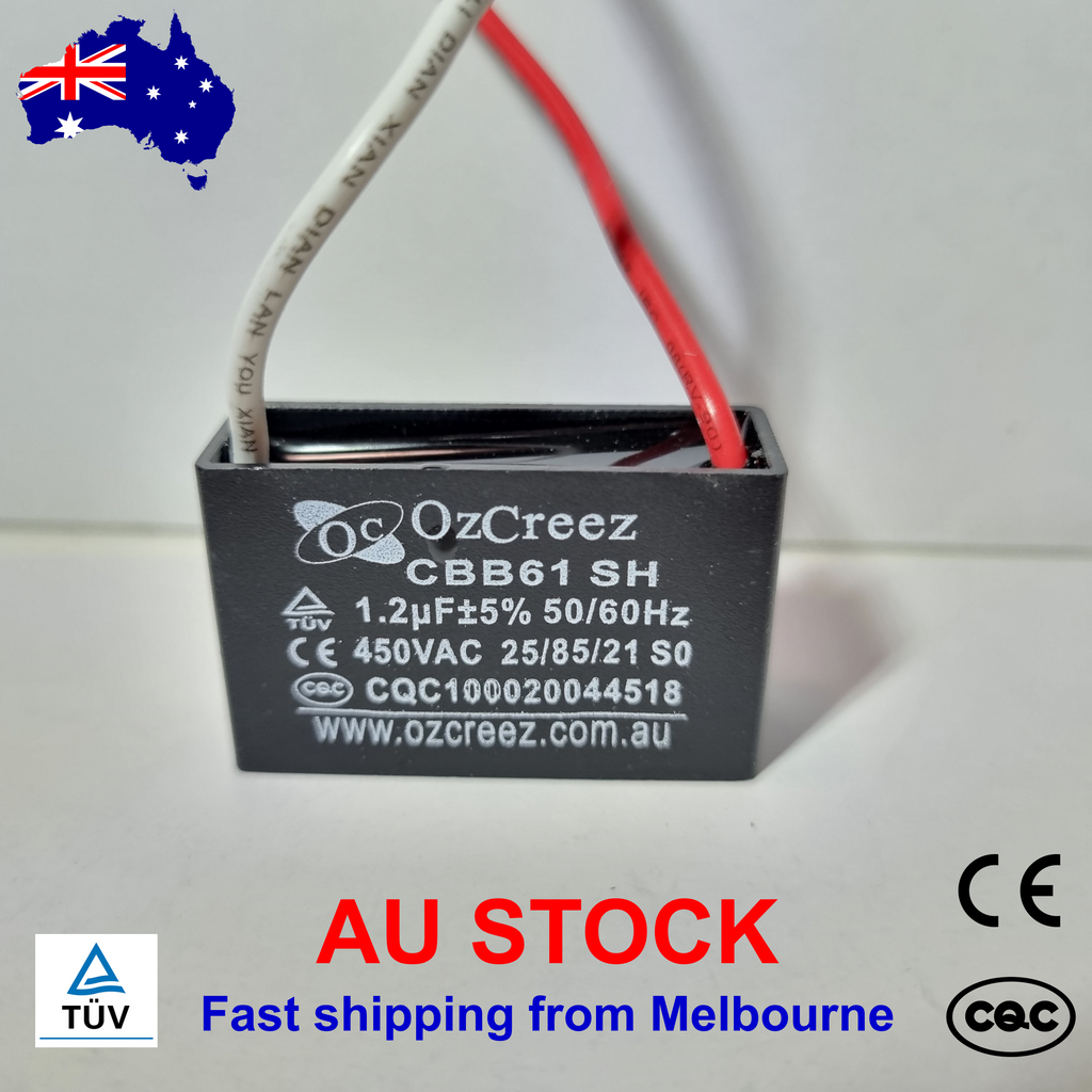 Condensateur Premium CBB61 SH 1uF 450V AC ±5% 25/70/21 50/60Hz Démarrage et fonctionnement pour Condensateur Premium CBB61 SH 1uF 450V AC ±5% 25/70/21 50/60Hz Démarrage et fonctionnement pour