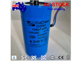 100uF 250VAC / 450VAC CD60 AC Motor Capacitor Starting Run Capacitor - AU Stock