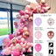 Balloon Garland Arch Chain Matte Rainbow Balloons Arch