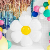 Daisy Balloon Garland Kit Lemon Yellow Latex Balloon