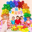 Rainbow Balloons Garland Kit