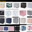Foldable Storage Cubes - Plain Navy Blue (23x23x23cm)