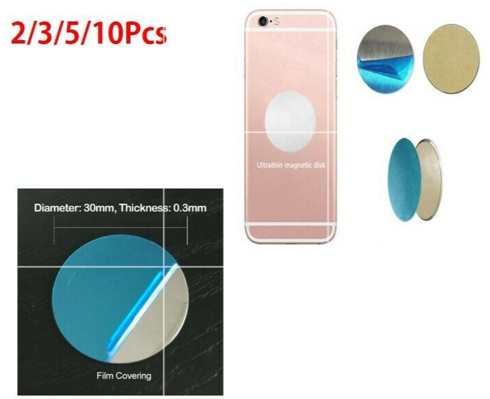 30x0.3mm Metal Plate disk iron sheet for Magnet Mobile Phone Holder
