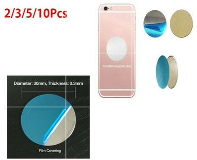 30x0.3mm Metal Plate disk iron sheet for Magnet Mobile Phone Holder