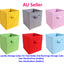 Foldable Folding Storage Cube Storage Box Bookcase Fabric Cubes Toy Organiser