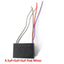CBB61 1uF+2uF, 1.5uF+2.5uF, 1.5uF+3uF Three 3 Wires and Five 5 Wires 250V Capacitor for Fan / Celing Fan Regulator