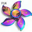 Gyro Hand Fidget Spinner Rainbow Colorful Anti-Anxiety Toy Zinc Alloy Hot Wheels